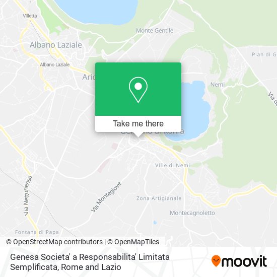 Genesa Societa' a Responsabilita' Limitata Semplificata map