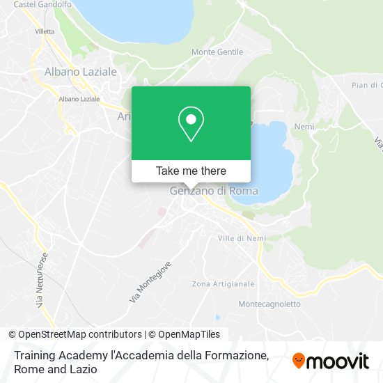 Training Academy l'Accademia della Formazione map