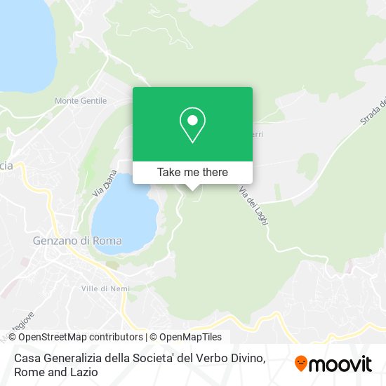 Casa Generalizia della Societa' del Verbo Divino map
