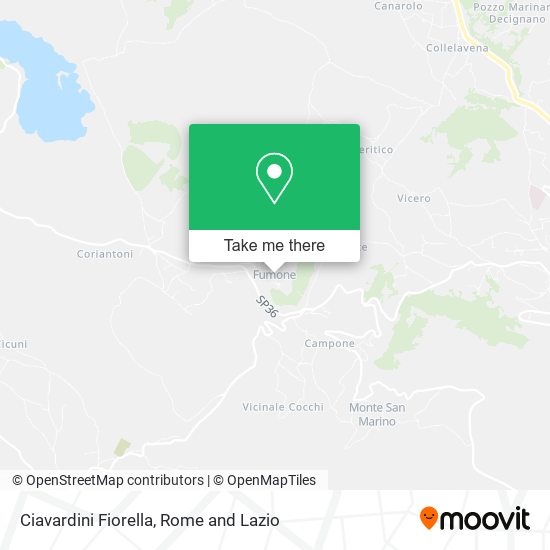 Ciavardini Fiorella map