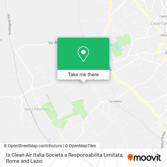 Is Clean Air Italia-Societa a Responsabilita Limitata map