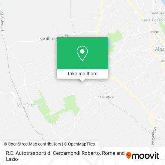 R.D. Autotrasporti di Cercamondi Roberto map