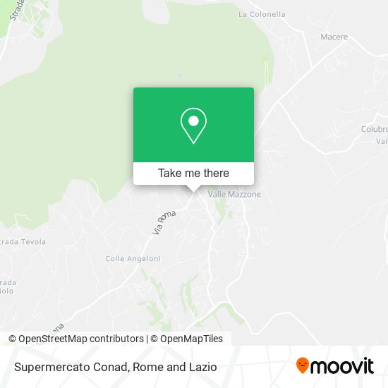 Supermercato Conad map