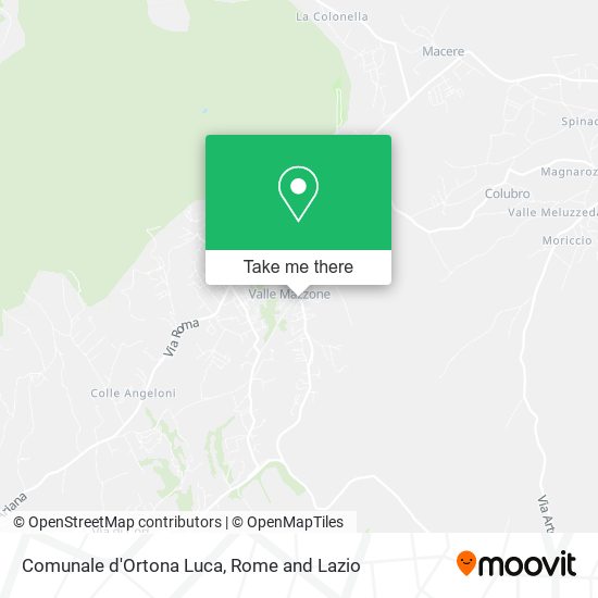Comunale d'Ortona Luca map