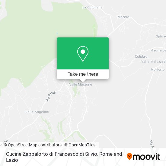 Cucine Zappalorto di Francesco di Silvio map