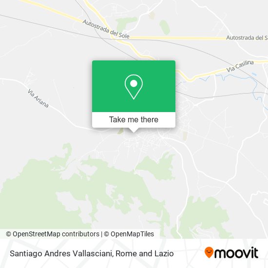 Santiago Andres Vallasciani map