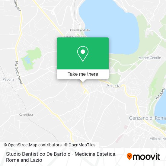 Studio Dentistico De Bartolo - Medicina Estetica map