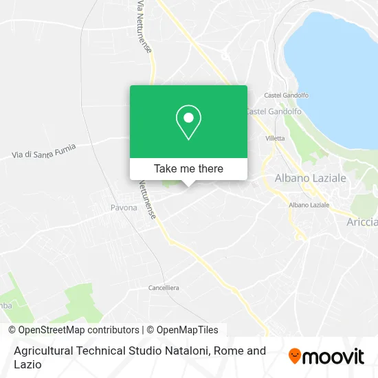 Agricultural Technical Studio Nataloni map