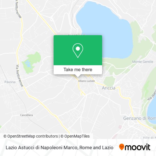 Lazio Astucci di Napoleoni Marco map