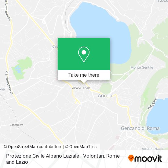 Protezione Civile Albano Laziale - Volontari map