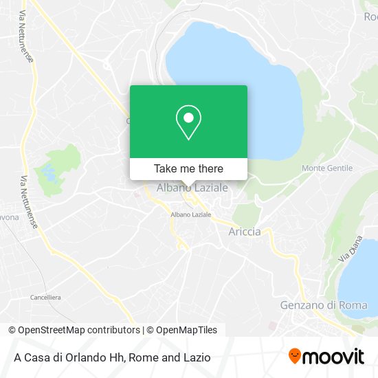 A Casa di Orlando Hh map