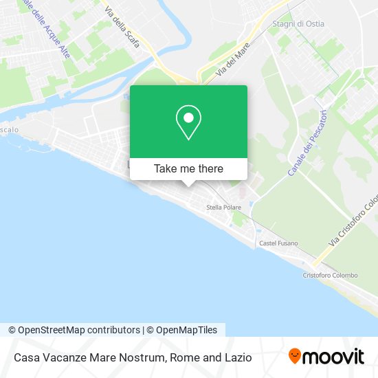 Casa Vacanze Mare Nostrum map