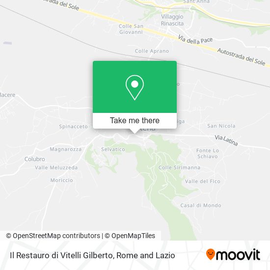 Il Restauro di Vitelli Gilberto map