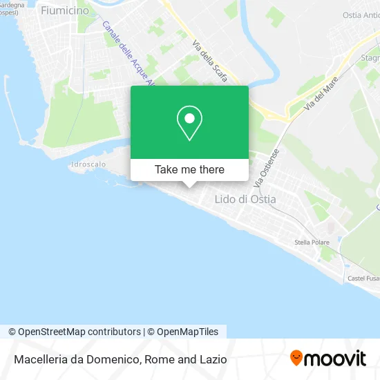 Domenico Butcher Shop map