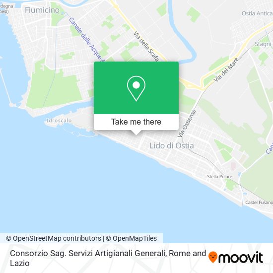 Consorzio Sag. Servizi Artigianali Generali map