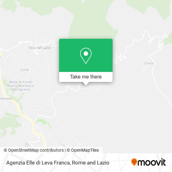 Agenzia Elle di Leva Franca map