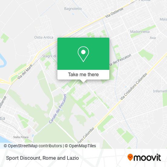 Sport Discount map