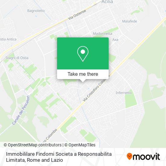 Immobililare Findomi Societa a Responsabilita Limitata map