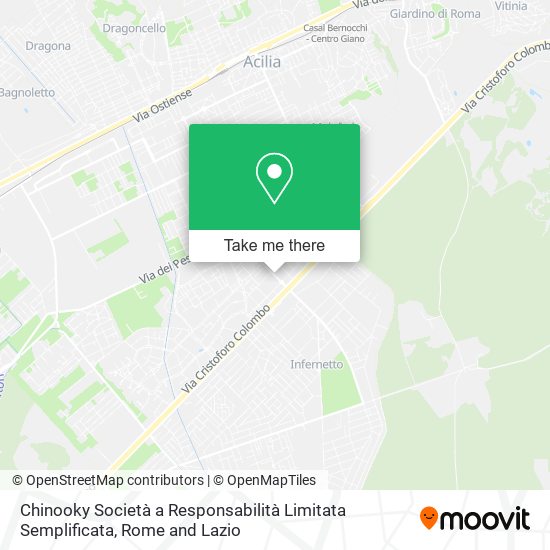 Chinooky Società a Responsabilità Limitata Semplificata map