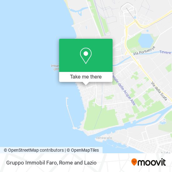 Gruppo Immobil Faro map