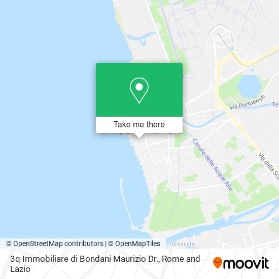 3q Immobiliare di Bondani Maurizio Dr. map
