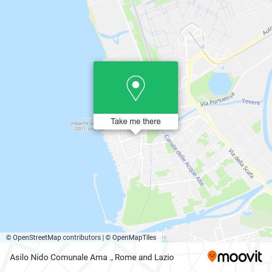 Asilo Nido Comunale Ama . map