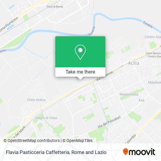 Flavia Pasticceria Caffetteria map