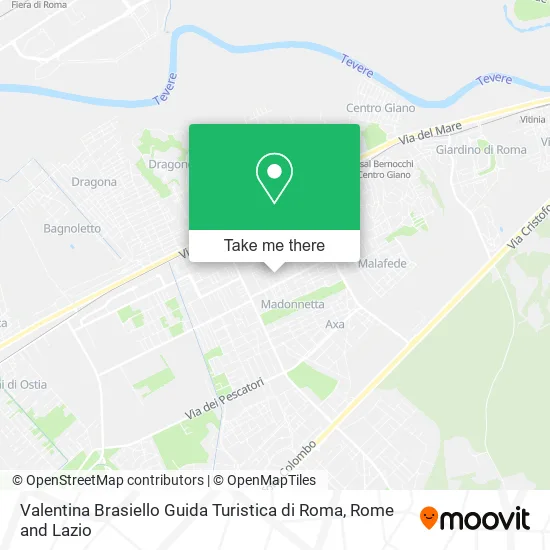 Valentina Brasiello Guida Turistica di Roma map