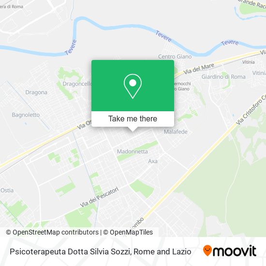 Psicoterapeuta Dotta Silvia Sozzi map