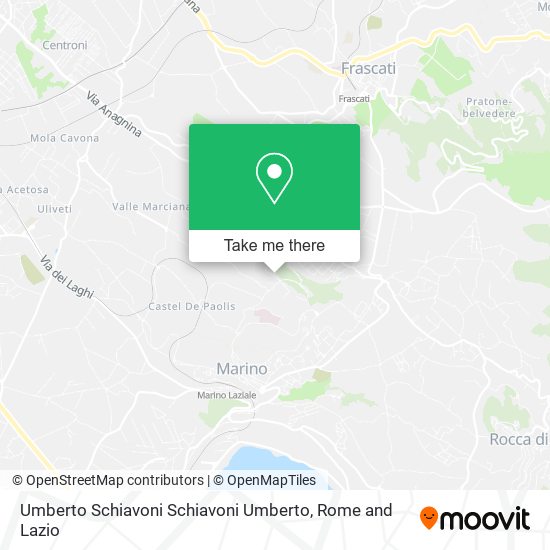 Umberto Schiavoni Schiavoni Umberto map