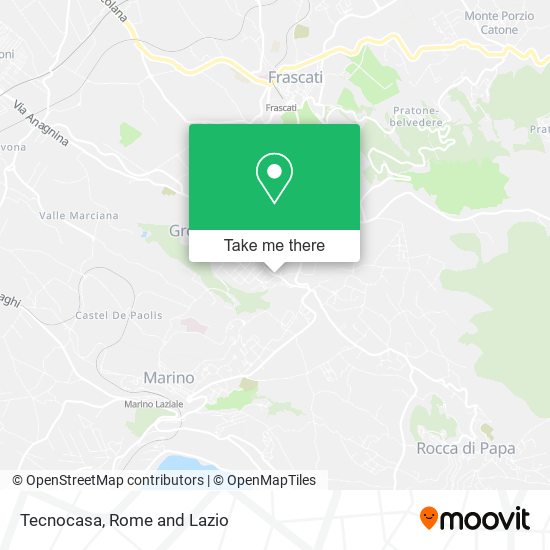 Tecnocasa map