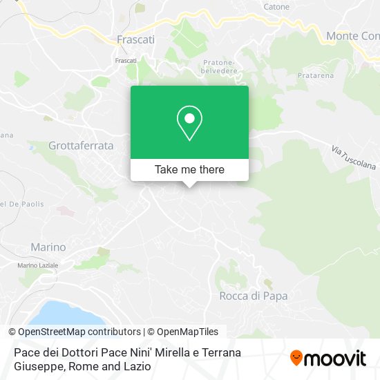 Pace dei Dottori Pace Nini' Mirella e Terrana Giuseppe map