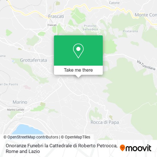 Onoranze Funebri la Cattedrale di Roberto Petrocca map