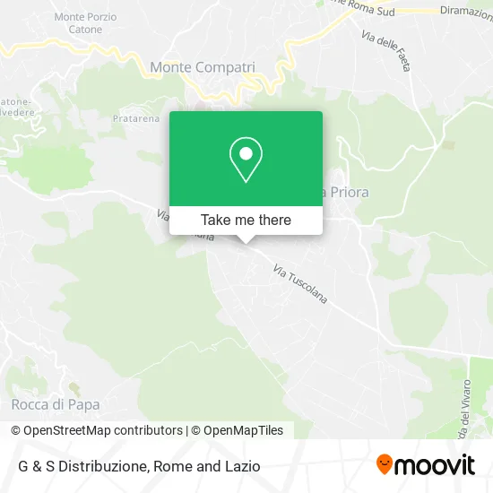 G & S Distribution map