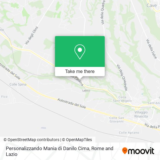 Personalizzando Mania di Danilo Cima map