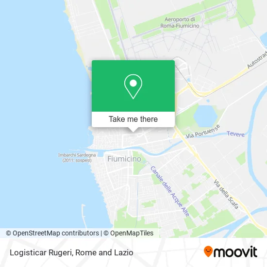 Logisticar Rugeri map