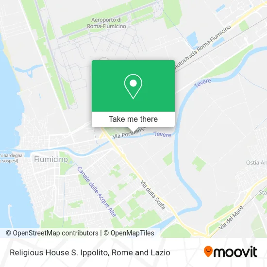 Religious House S. Ippolito map