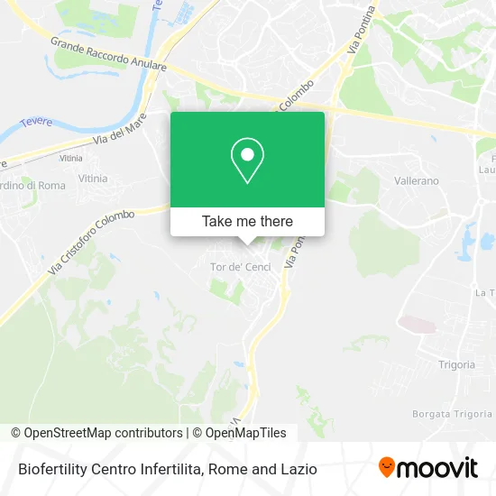 Biofertility Infertility Center map