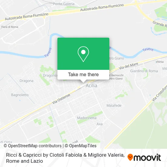 Ricci & Capricci by Ciotoli Fabiola & Migliore Valeria map