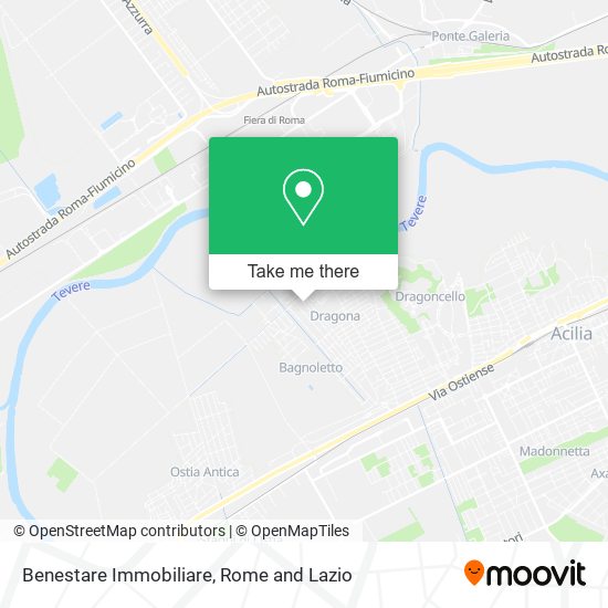 Benestare Immobiliare map