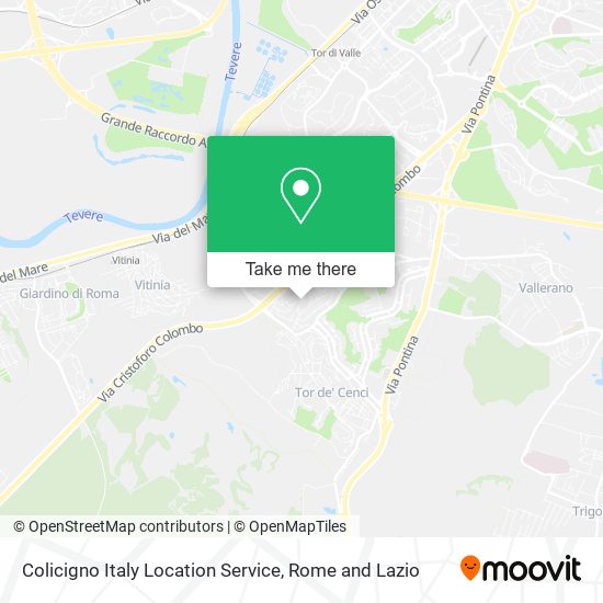 Colicigno Italy Location Service map