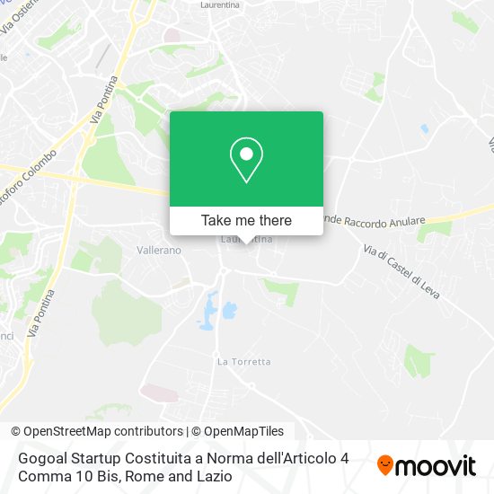 Gogoal Startup Costituita a Norma dell'Articolo 4 Comma 10 Bis map