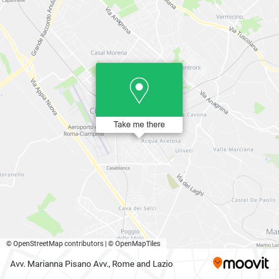 Avv. Marianna Pisano Avv. map