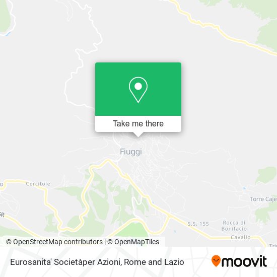 Eurosanita' Societàper Azioni map