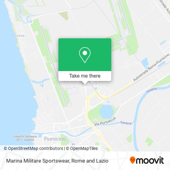 Marina Militare Sportswear map