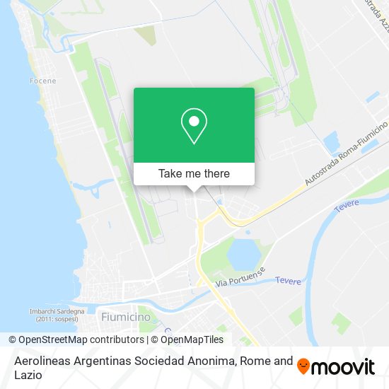 Aerolineas Argentinas Sociedad Anonima map