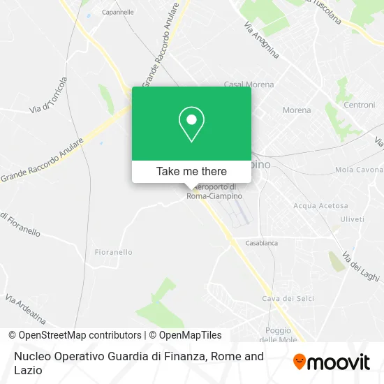 Financial Police Operational Unit map