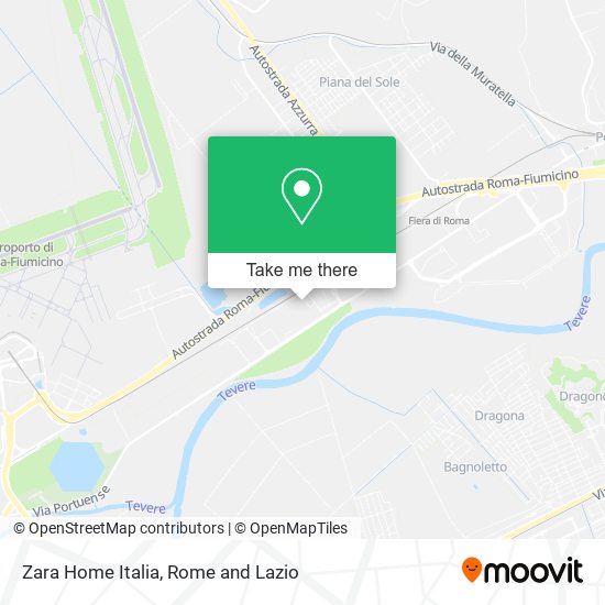 Zara Home Italia map