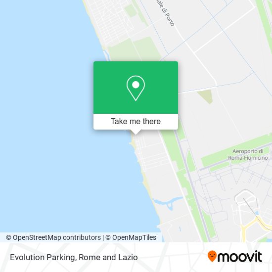 Evolution Parking map