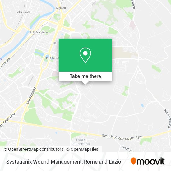 Systagenix Wound Management map